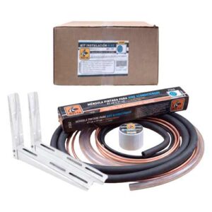 Kit instalacion aire acond. / cobre 1/4'' - 1/2'' (1800 a 2750 fr.)