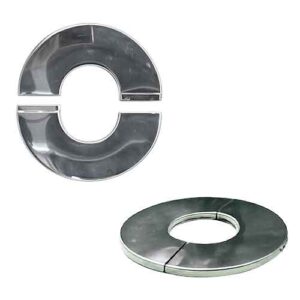 Roseta partida acero inoxidable 24 mm interior