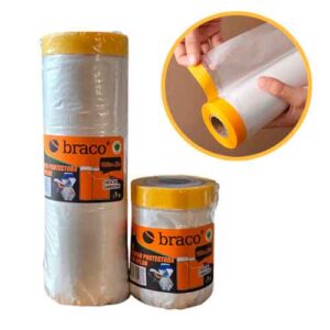 Cinta de enmascarar protectora con film nylon 1500 mm x 20 m