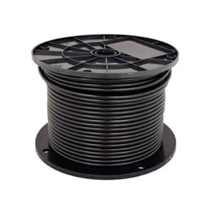 Cable acero gym revestido pvc negro 3 a 5 mm (100 mts)