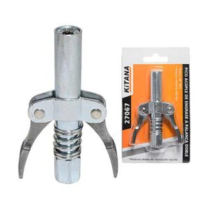 Pico acople de engrase a palanca doble rosca 1/8"