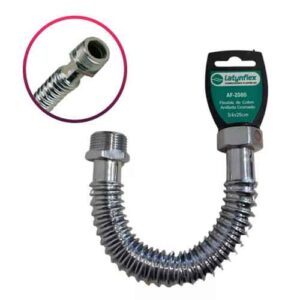 Flexible De Cobre Anillado Crom. 1/2 X 20 Cm