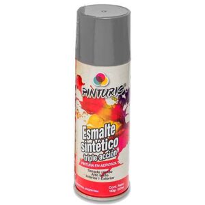 Pintura en aerosol 3 en 1 160 grs. gris espacial
