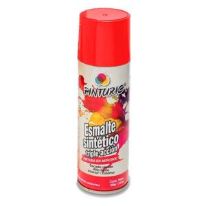 Pintura en aerosol 3 en 1 285 grs. bermellón