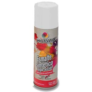 Pintura en aerosol 3 en 1 285 grs. blanco brillante