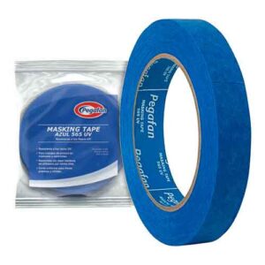 Cinta de enmascarar azul obra 18 mm x 50 mt - Pegafan