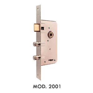 Cerradura mod. 2001 doble perno giratorio