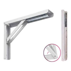 Soporte estante rebatible 12" blanco