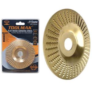 Disco curvo de desbaste p/ madera 115 mm