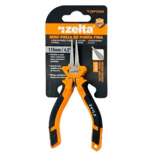 Mini pinza de punta fina 115 mm zelta